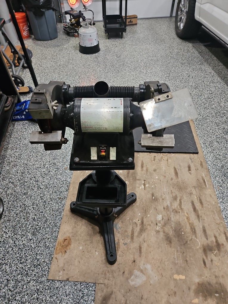 Dayton 3/4 HP Bench Grinder With Pedestal Stand,All Products : American Fashion Style Bags On Sale