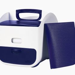 Ubbi Diaper Storage Caddy and Changing Mat, Navy