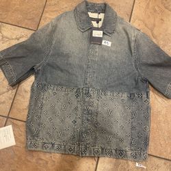 Louis Vuitton Denim Jacket Short Sleeve BNWT