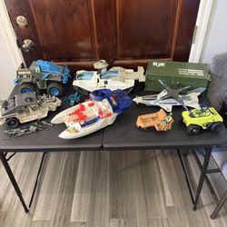 LARGE VINTAGE GI JOE VEHICLE PARTS LOT