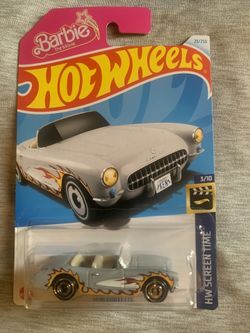 1957 Corvette convertible #Barbie #HotWheels