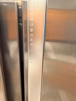 Samsung side by side showcase fridge