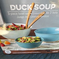 3 Piece Bowl Set