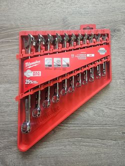 Milwaukee sae wrench set