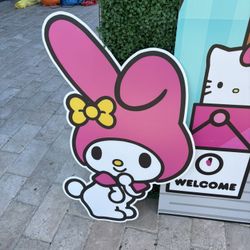 Hello Kitty Cut Outs 