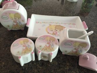 Precious Moments Condiment Set