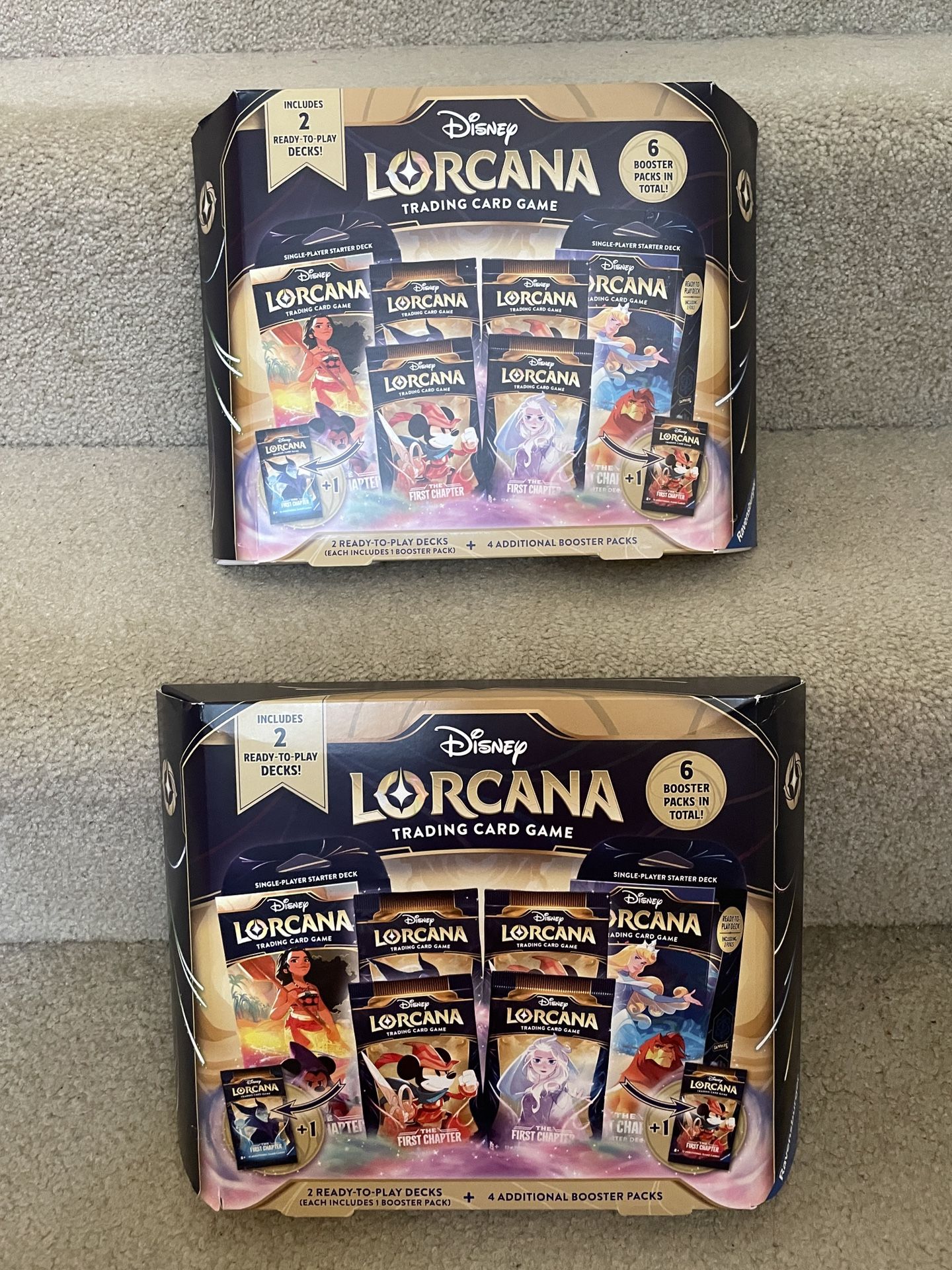 mystery booster booster box retail exclusive Amazon.com: Ravensburger Disney Lorcana TCG: The First Chapter Booster Pack  Display | 24 Packs with 12 Trading Cards Each | Ideal for Collectors &  Disney Fans main image 0