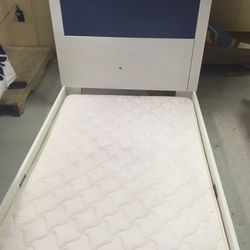 New twin bed with new mattress