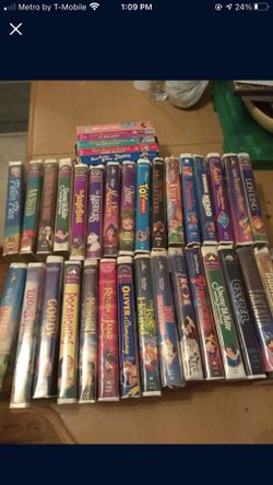 Disney VHS Tapes