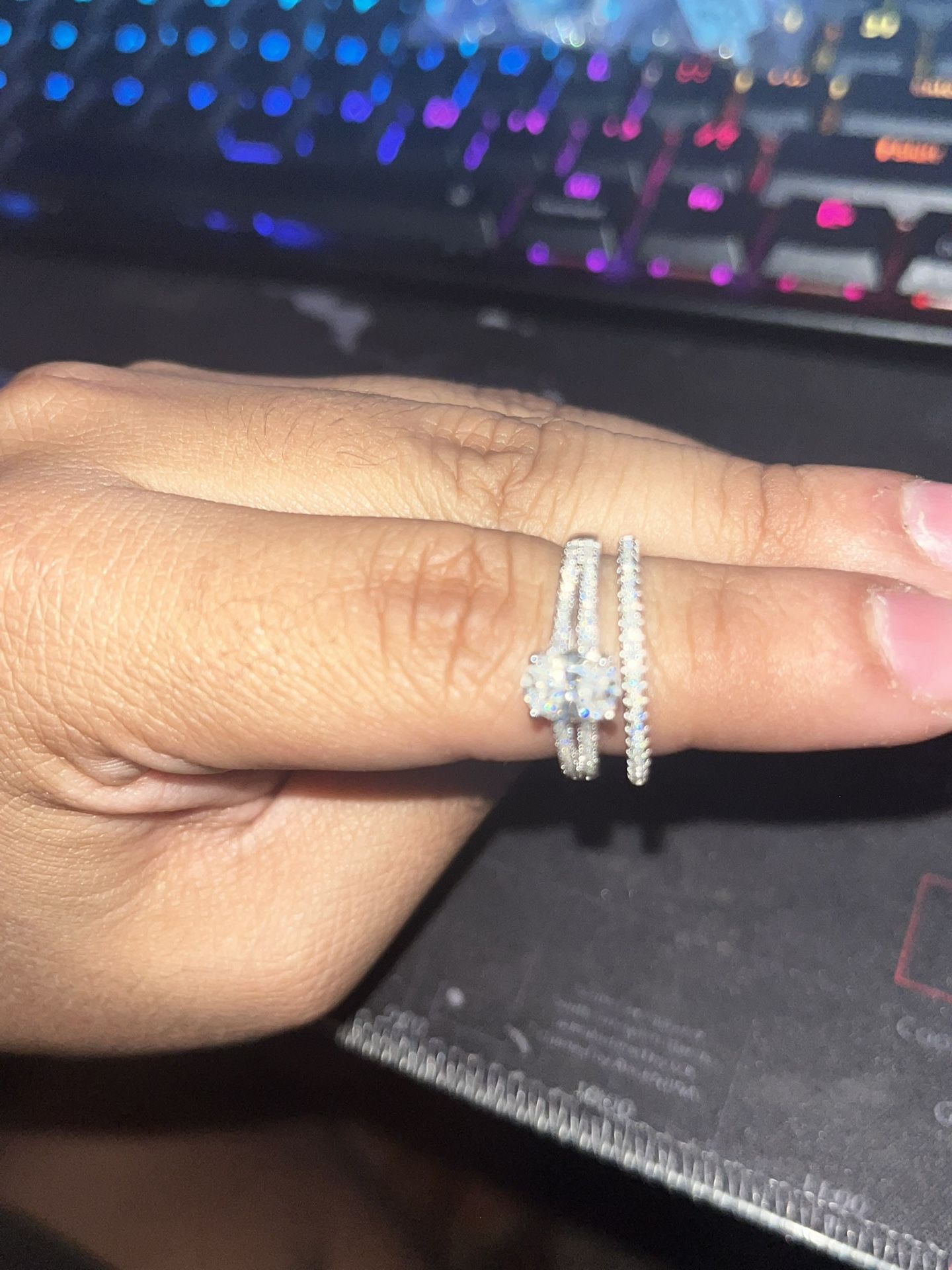 Moissanite Ring