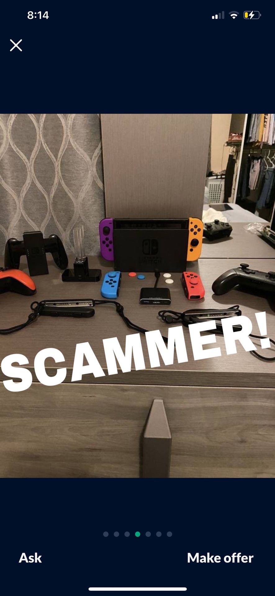 Nintendo Switch Scam