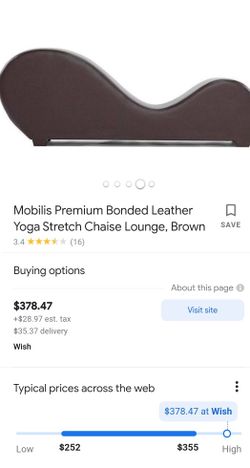 Leather Yoga Stretch Chaise Lounge Tantra Adult for Sale in Fort Lauderdale FL OfferUp