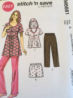 New Sewing Patterns $5 Each