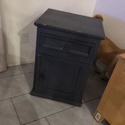 Dark Blue Night stand