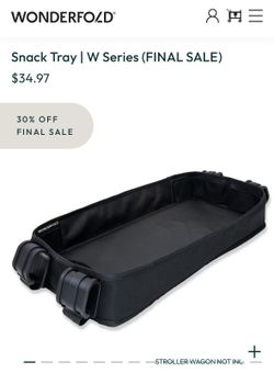 🖤 WonderFold Snack Tray - w4