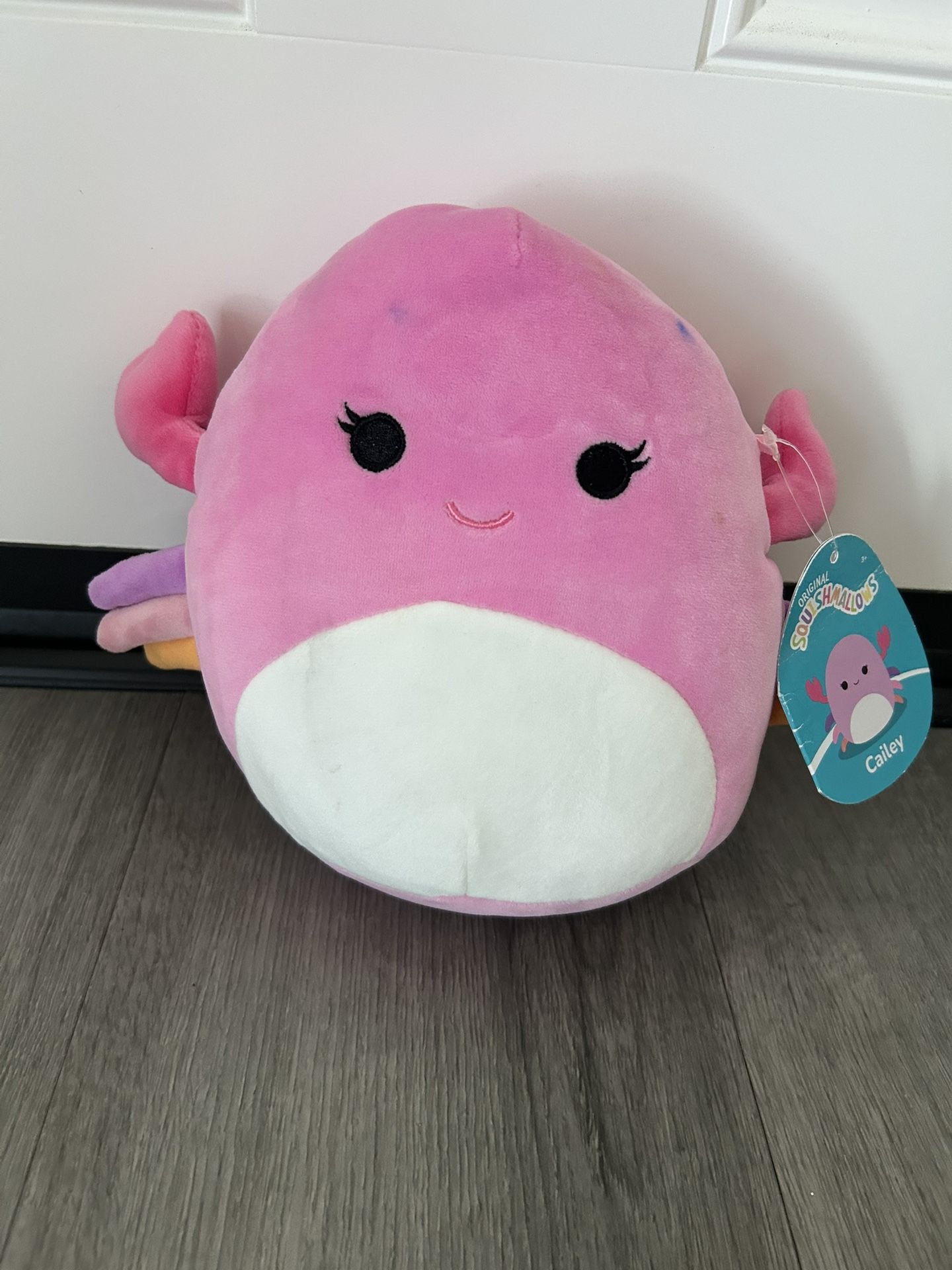 Squishmallows Official Kellytoy Plush 7.5 Inch (Cailey The Crab)