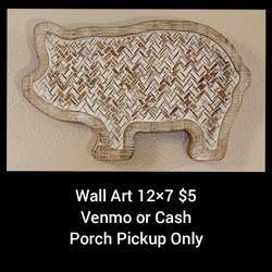 Pig Wall Decor