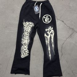 Hellstar Black Sweatpants