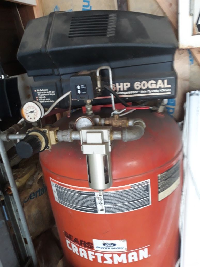 60 gallon air compressor