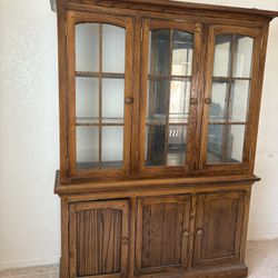 Dining Table With China Cabinet 