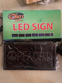 LED Sign ( Brand New)