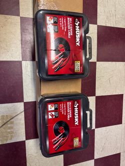 Two sets of jumper cables used twice