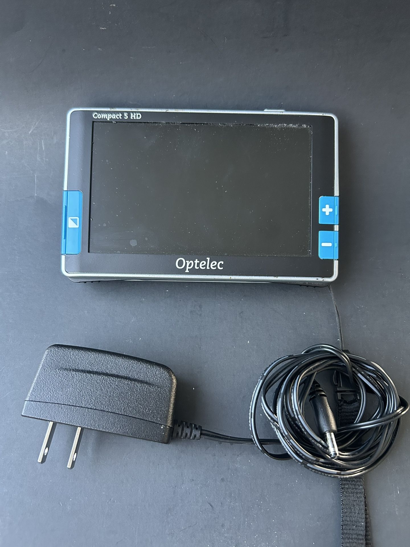 OPTELEC Compact 5 HD Portable High Definition Magnifier 5" Color TFT WORKS.