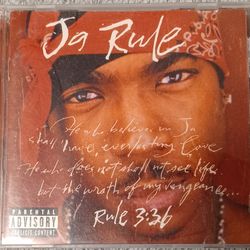 Ja Rule CD Music Hits Rule 3:36 Between Me N U 