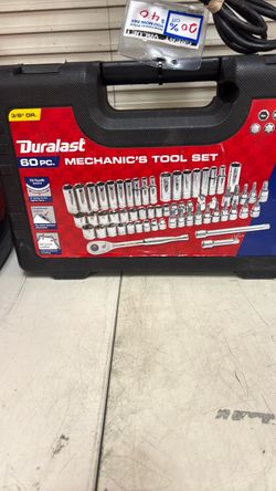 Duralast 60-Piece Mechanic's Tool Set