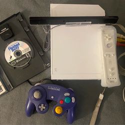 🎮🔥 GameCube Compatible Wii Bundle – Games! Memory Card! Controllers! Works Great! 🔥🎮  💰 $120  🚨 FULL LOADED BUNDLE 🚨 This is the RARE GameCube-