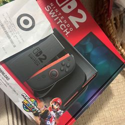 Brand new nintendo switch 2  mario kart included