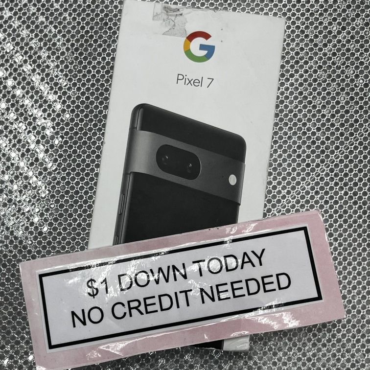Google Pixel 7 6.3 New -PAYMENTS AVAILABLE-$1 Down Today 