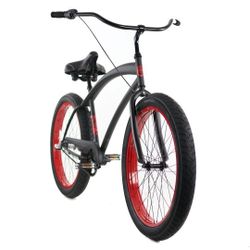 ZF Cruiser Bikes Cobra – 3 Speed – Matte Black