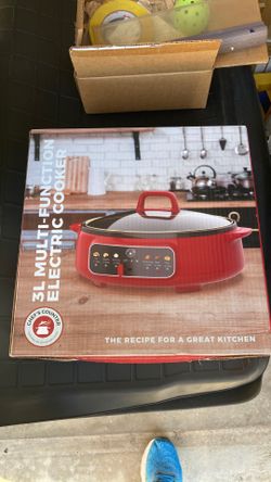 3L multi function electric cooker NEW!