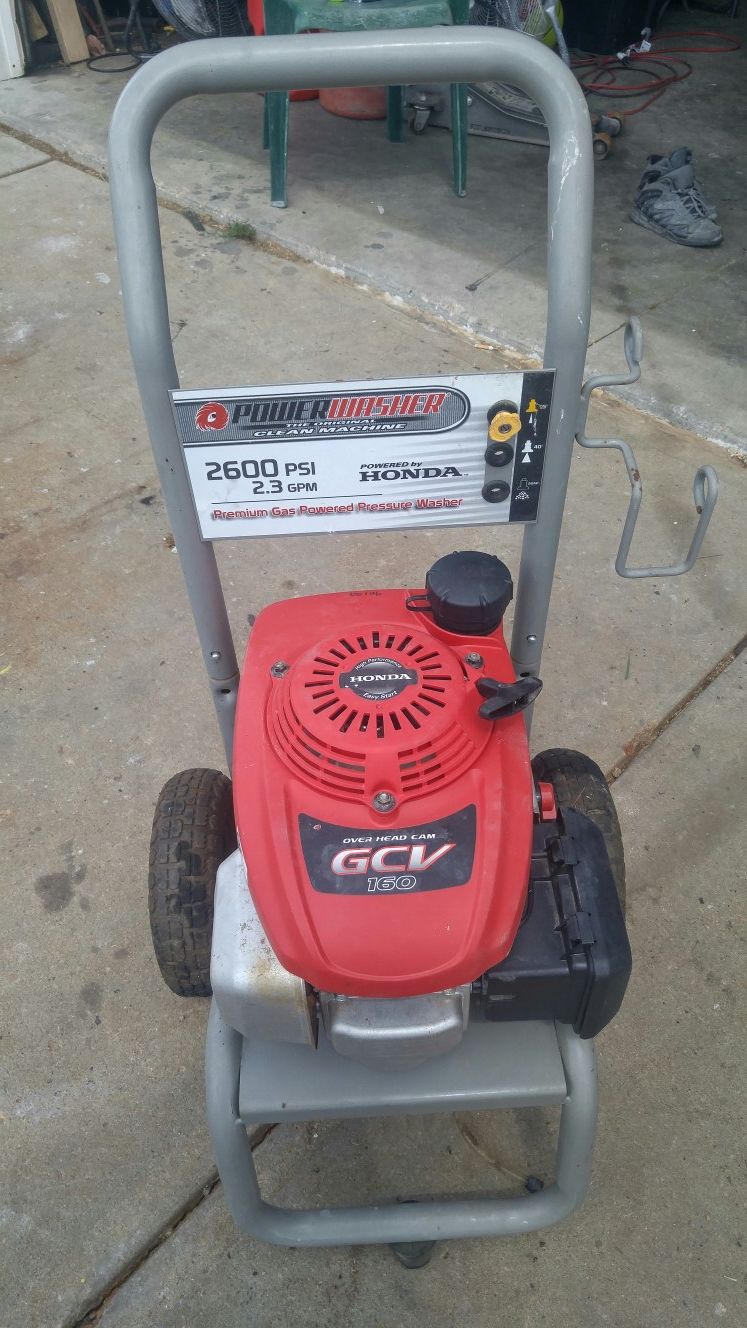 Honda pressure washer