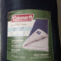 Coleman Brazos Adult Sleeping Bag