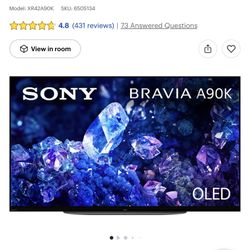 A90K Sony TV $800 OBO