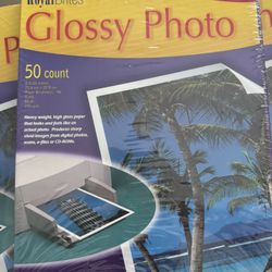 5 Packs Of 50photo Paper