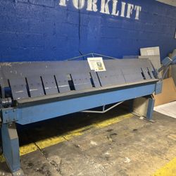 Manual Bending Machine Sheet Metal Brake Flanging Processing 97”