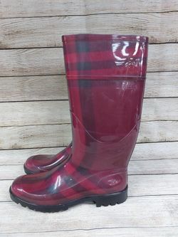 Burberry Nova Check Women’s Rain Boots (174482-1)
