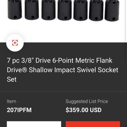 Snap On Socket Set