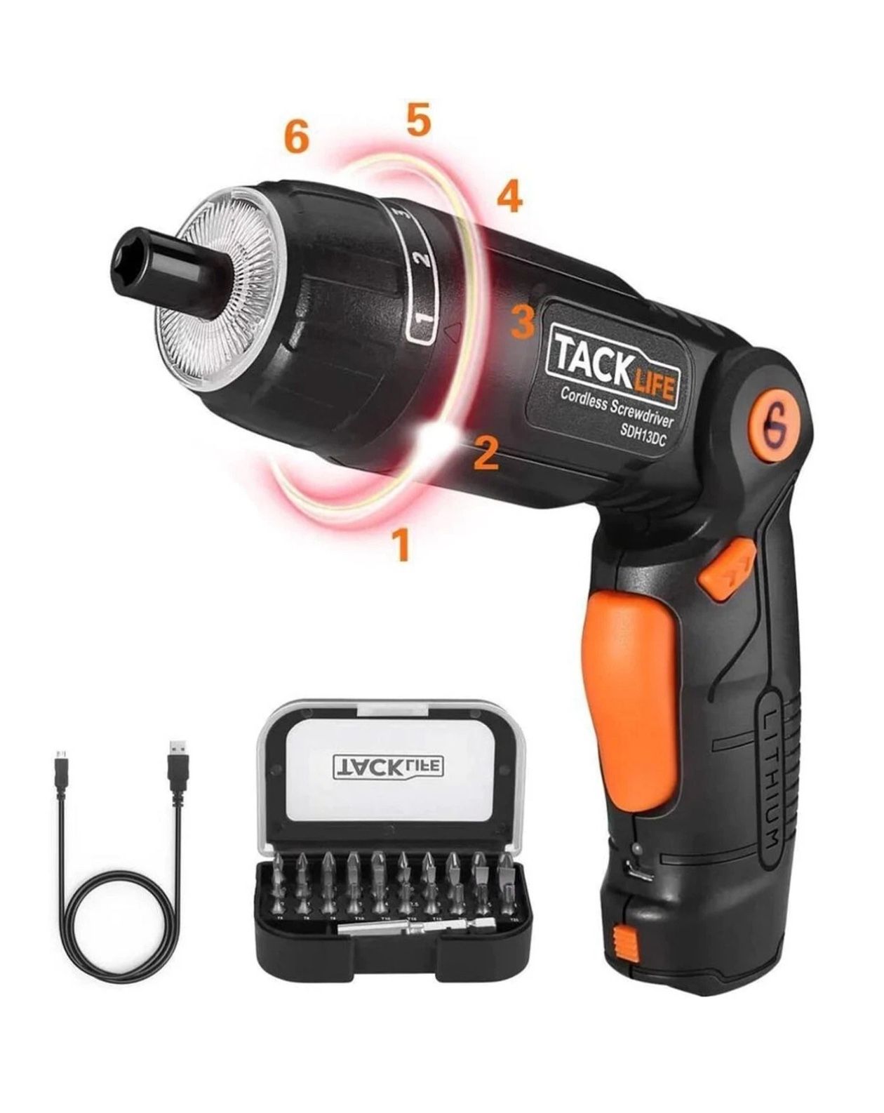 (Brand New) Electric Screwdriver With Drill bit Set