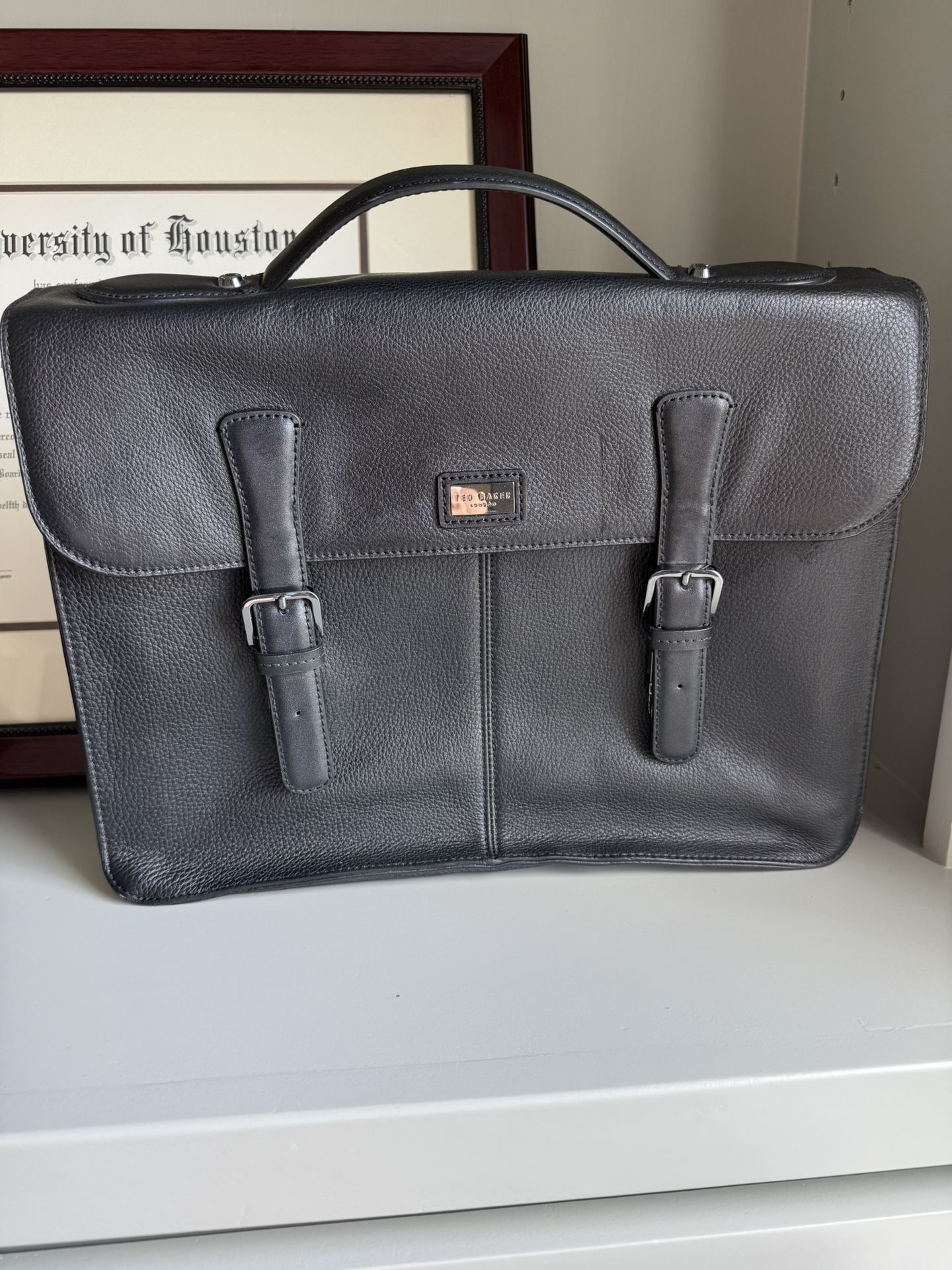 Ted Baker Messenger Bag Leather