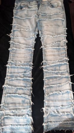Stacked jeans
