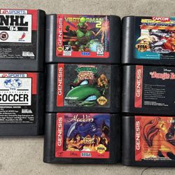 Sega Genesis Games( Will Sell Individually)