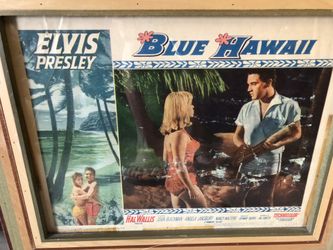 Elvis Blue Hawaii Libby card