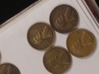 Stunning Set of 4 Toned!!! Old US Wheat Coins