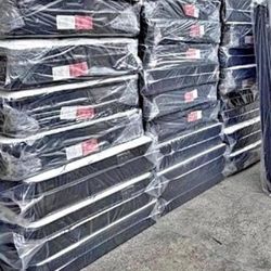 Unused New Mattresses Wrapped in Plastic !!! All sizes available