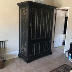 Handsome Touchstone Collection Armoire or Entertainment Cabinet