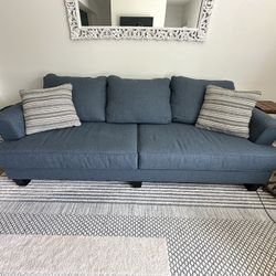 Blue Living Spaces Couch - 6 Months Old 